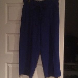 Kaari size 12 wide leg ankle pants